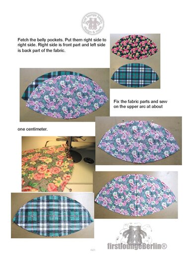 US-Irma Cape Poncho with small belly pocket and huge collar in 4 sizes xs/s - xl/xxl sewing with patterns design by firstloungeberlin