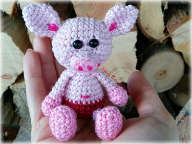 Oink das Glücksschweinchen, Häkelanleitung - Bild 6