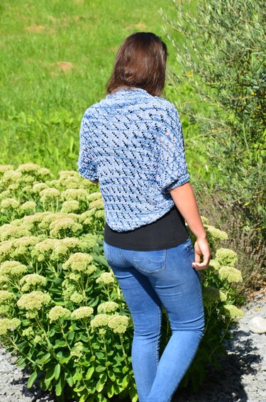 Seelenwärmer - Shrug - Ärmelschal gestrickt - Bild 3