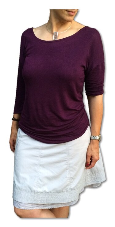 Nähanleitung und Schnittmuster Shirt "Ella"