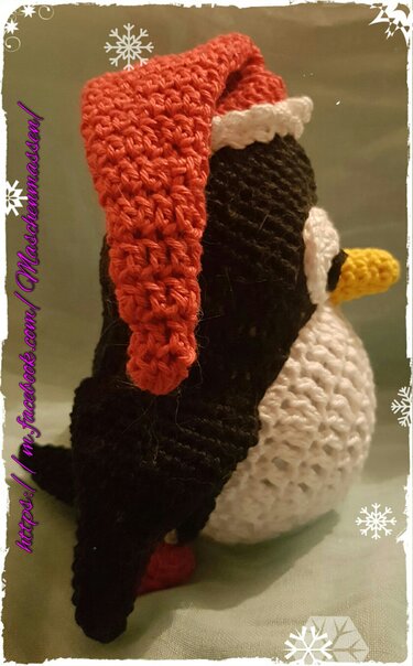 Pingu Niko (Pinguinlampe) - Häkeln