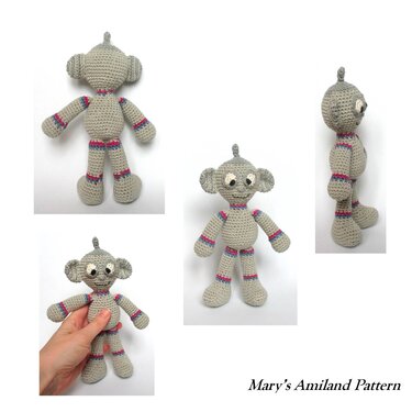 H-4WI Robot The Ami - Crochet