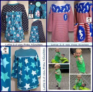 Lotte 2.0 , Kleid Gr.86-140 - Nähen