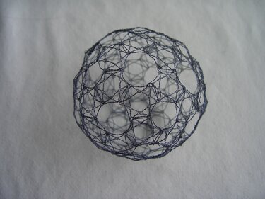 Blüten-Kugel - Basteln