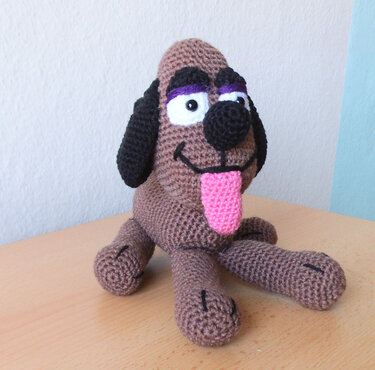 Hund Pitt, der treue Kumpel - Häkeln