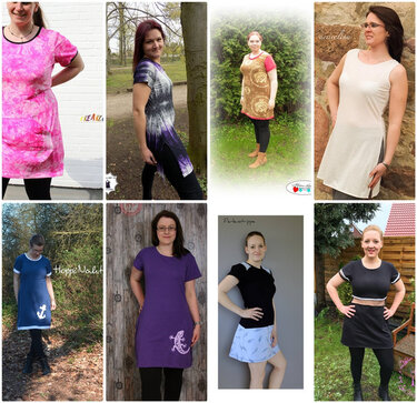 Simple Thing ,  Longshirt Gr.32-50 - Nähen