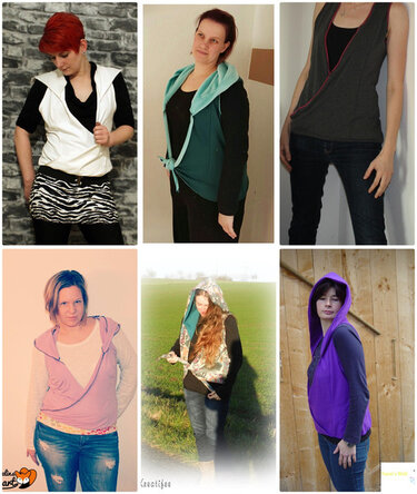 Lovely , Weste Gr.32-44 - Nähen