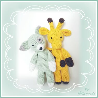 Hund Harro, H&auml;kelanleitung aus der Serie 'ziemlich dicke Freunde - h&auml;keln f&uuml;r Babies und Kleinkinder' - Bild 4