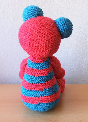 Carlos Hab-mich-lieb-Teddy - Häkeln