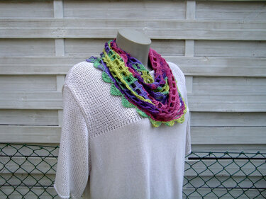 Crochet Pattern Scarf T16051 - Image 6
