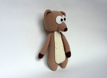 Häkelanleitung Erdmännchen Manni