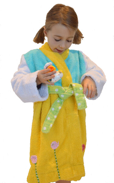 Kuschel- und Bademantel "Super-Kid Sensai" Größe 80-158 - Bild 3