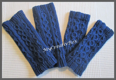 Beinstulpen "Winterlicht" 2-13 J., gestrickt - Stricken