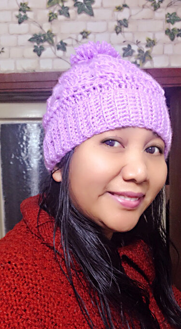 Quick and Easy Cabled Beanie Crochet Pattern, Eli beanie, Pompom Hat Age 2 to Adult 