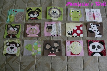 Memory-Spiel aus Stoff - Nähen