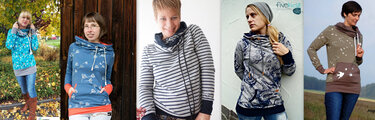 E-Book Hoodie Joline XS-XXXL incl. Plotterdatei - Nähen