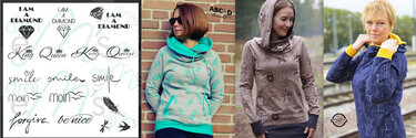 E-Book Hoodie Joline XS-XXXL incl. Plotterdatei - Bild 4