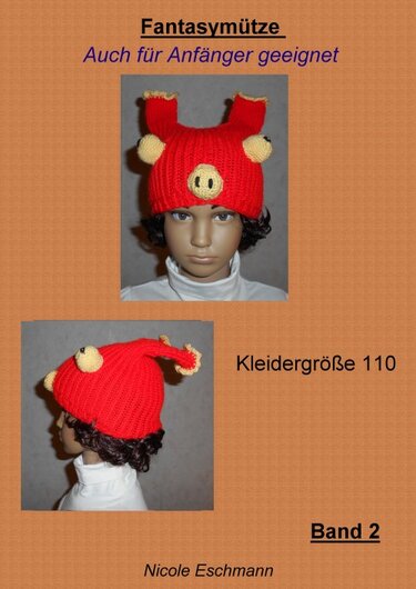 Kinder Mütze 2-6 Jahre - Stricken