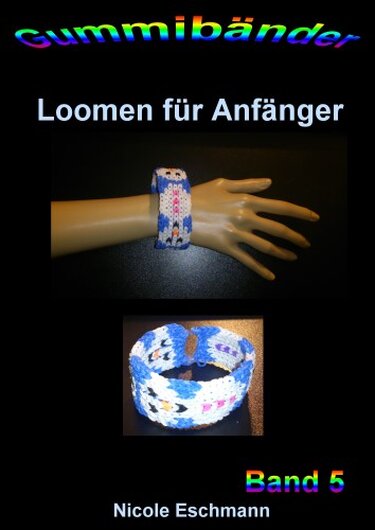 Loom Armband breit, Loom Bandz, Gummibänder passend für Erwachsene - Basteln