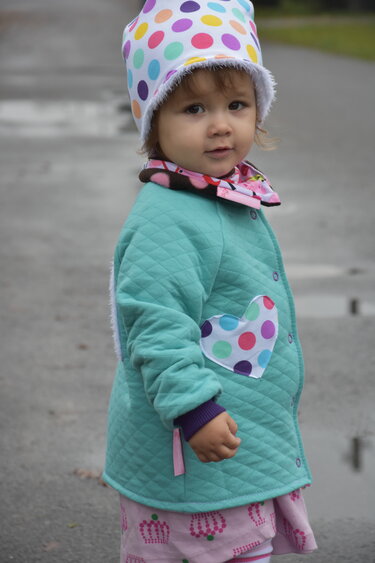 Kinderjacke Lisa & Lasse Gr. 86 - 140 - Nähen