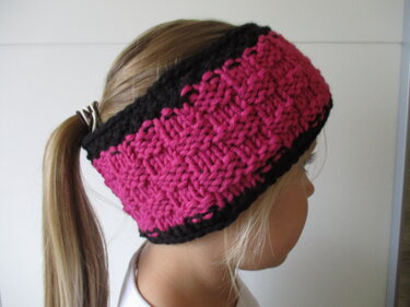 Wendestirnband - Stricken