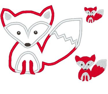 Stickdatei Fuchs - Sticken