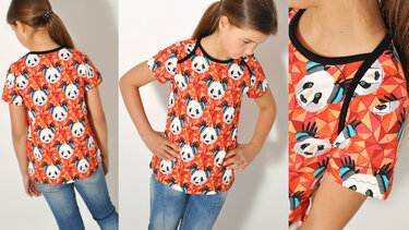 eBOOK SET # 99+100 "BASIC.shirt und -kleid" Mutter-/Kind-Kombi - Nähen