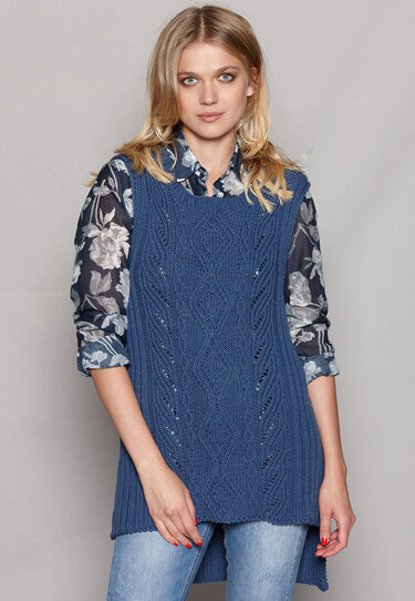 Strickanleitung Pullunder Janeva