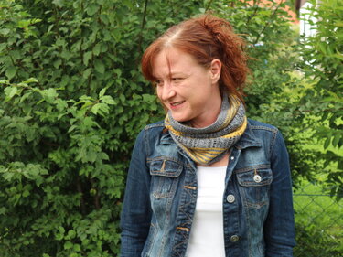Einfache Strickanleitung für einen Schlauchschal / Cowl - Bild 12