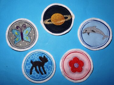 Stickdatei Minibuttons - Sticken