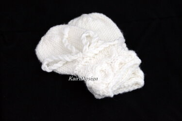 Baby mittens 0-6 month - Knitting