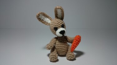 PDF Häkelanleitung - Amigurumi - Osterkranz - "Häschen"