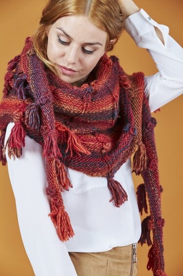 Stricktuch "Wilder Westen" - Bild 2