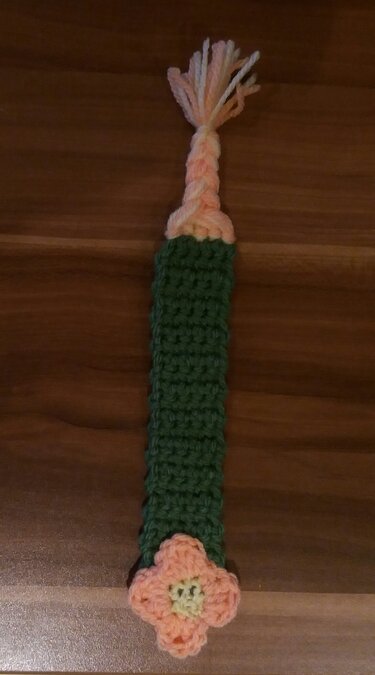 Lesezeichen "Frühling" Häkelanleitung