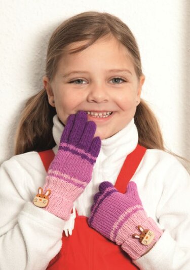 Handschuhe "Hoppel-Häschen" stricken - Bild 2