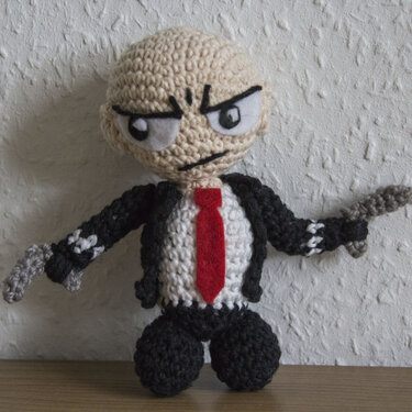 Häkelanleitung – Fanfigur Agent