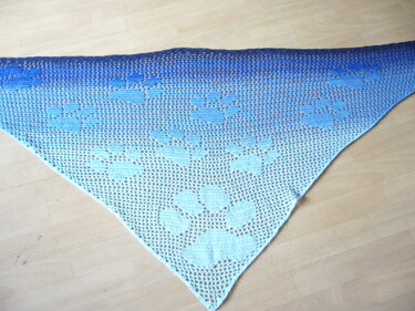 Tatzentuch `Sunny` - Häkeln