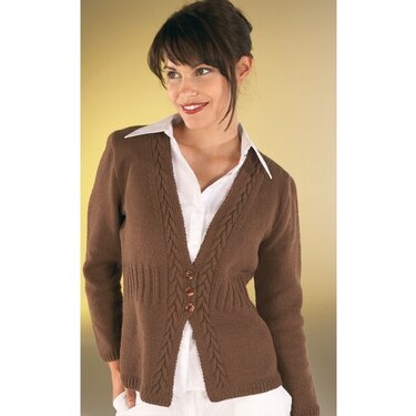 Strickanleitung Damenjacke "Piano" 750002 - Bild 2