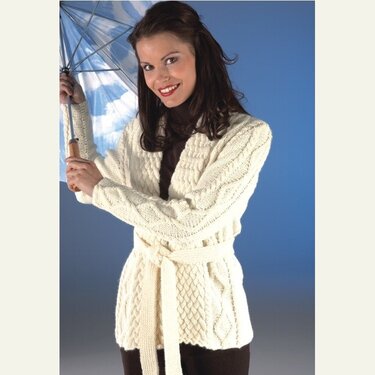Strickanleitung Damenjacke "Sporty" 751125 - Bild 2