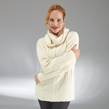 Strickanleitung Damenpullover "Merino extrafein" 754080 - Bild 2