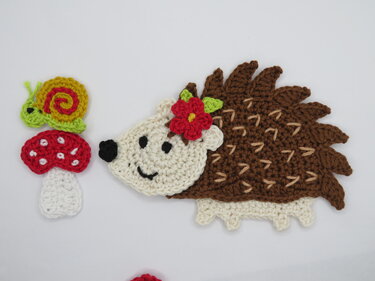 Hedgehog crochet pattern