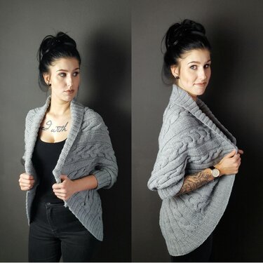 82 Strickanleitung Seelenwärmer total verzopft Bella