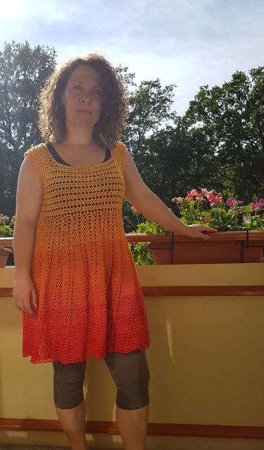Sommerkleid Evanthia2 für Erwachsene, individuelle Größe - Bild 2