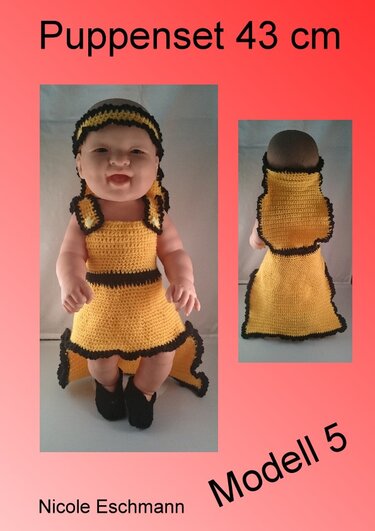 Puppenset 43 cm Modell 5 - Bild 4