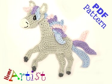 Horse / Unicorn  crochet pattern