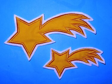 Stickdatei Sternschnuppe - Sticken