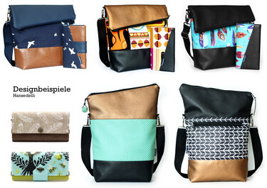 FoldOver 2.0 + Geldbörsen-MixPack im Sparpaket - Nähen