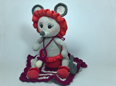 Häkelanleitung Baby Maus Lolita 2 - Bild 9