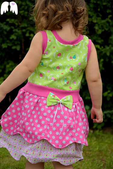 Sommerkleid Flower Elves Blumenkleid Gr. 62 - 164 - Nähen