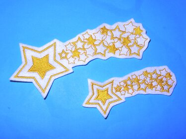 Stickdatei Sternschnuppe Sternenschweif - Sticken